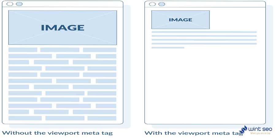 استفاده از برچسب های view port برای بهینه سازی صفحات سایت در موبایل 