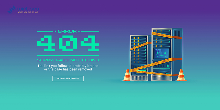 ارور 404 چه تأثیری در سئوی سایت دارد؟