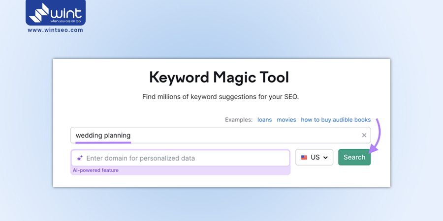 چطور از ابزار Keyword Magic Tool برای پیدا کردن کلمات کلیدی استفاده کنیم؟