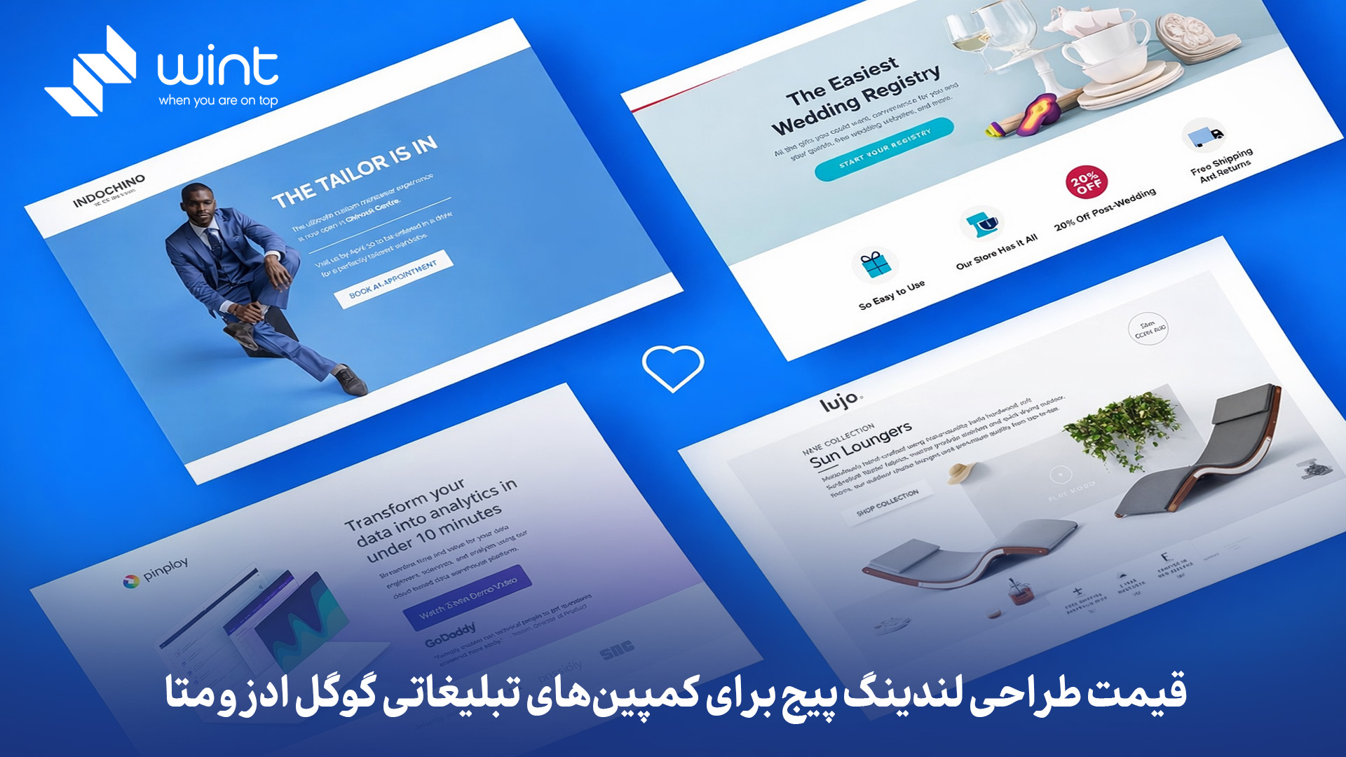قیمت طراحی لندینگ پیج حرفهای ۱۴۰۴ + تعرفه واقعی 2 قیمت طراحی لندینگ پیج با وردپرس در مقابل کد نویسی اختصاصی