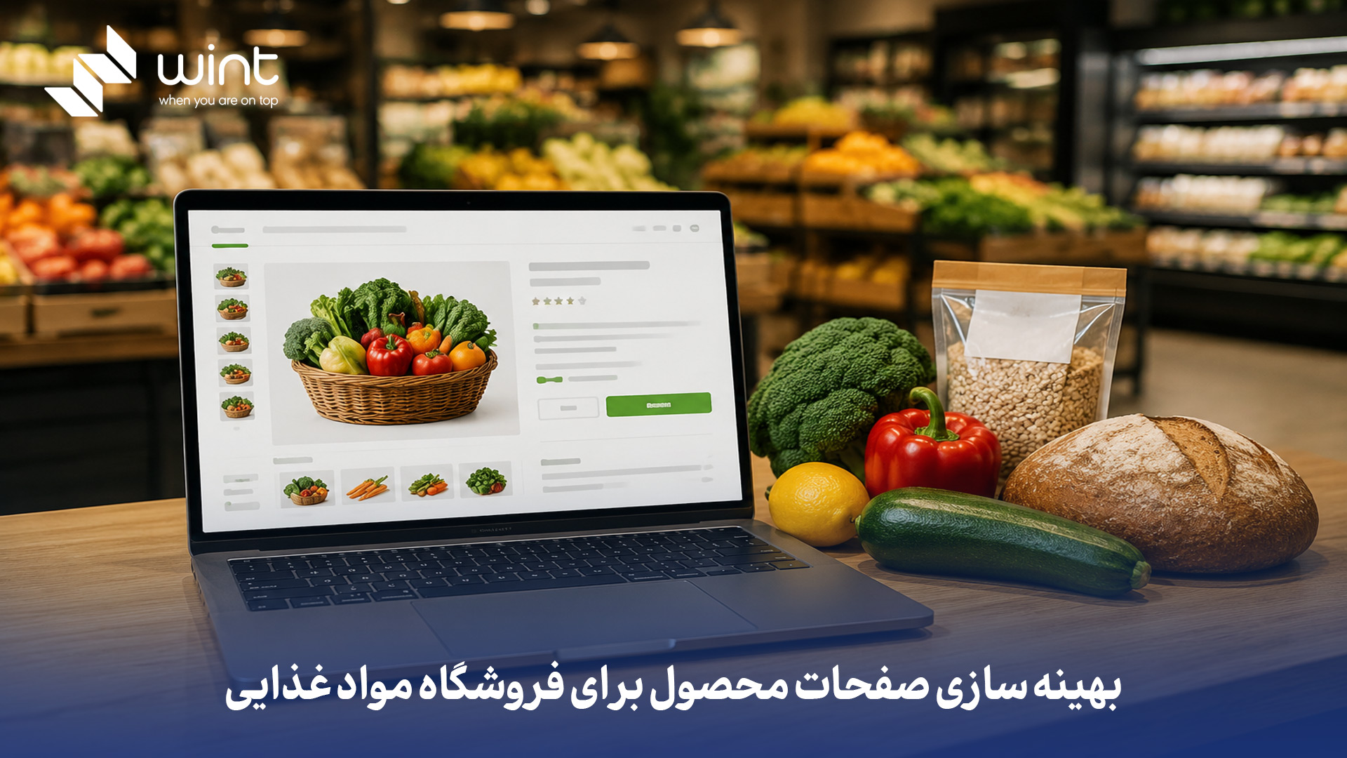 آموزش گام به گام بهینه سازی سایت فروش مواد غذایی؛ از افزایش سرعت و بهبود تجربه کاربری تا سئوی صفحات محصول و افزایش فروش آنلاین. بهینه سازی صفحات محصول برای فروشگاه مواد غذایی