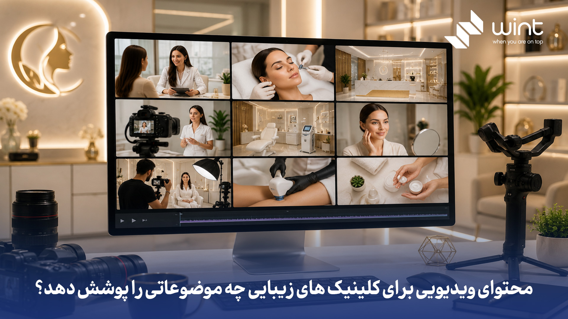 محتوای ویدیویی برای کلینیک‌های زیبایی چه موضوعاتی را پوشش دهد؟