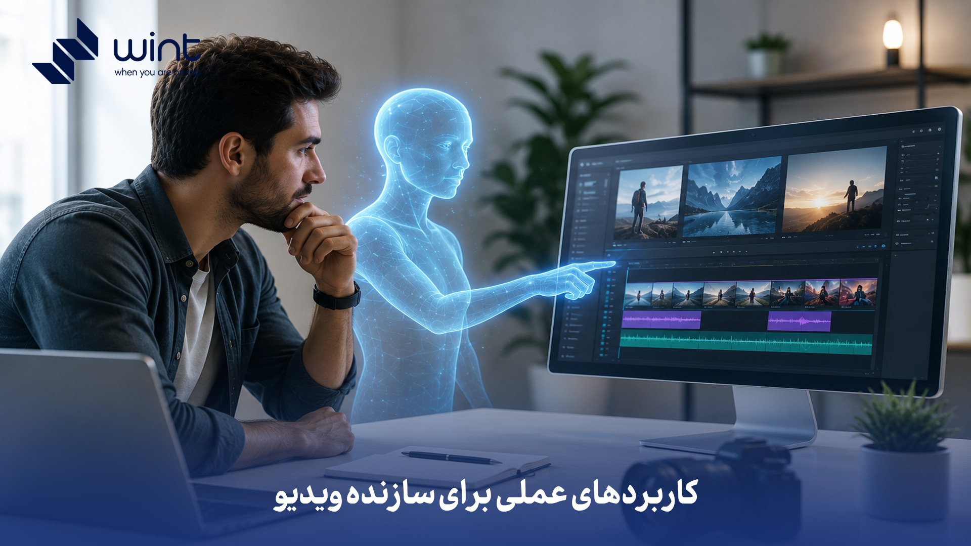 هوش مصنوعی در تولید ویدیو؛ از ایده تا انتشار در نصف زمان