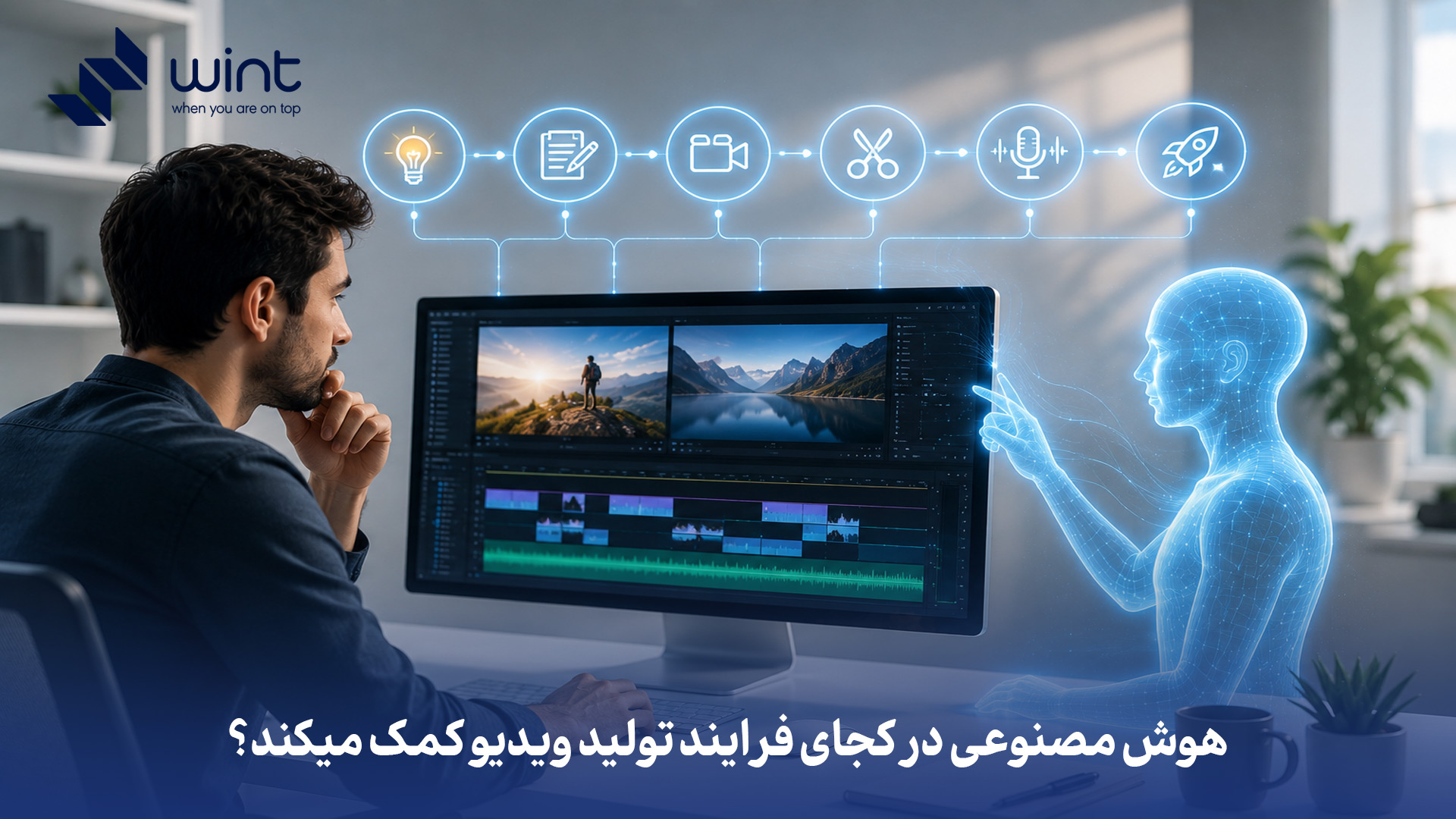 هوش مصنوعی در کجای فرایند تولید ویدیو کمک میکند؟