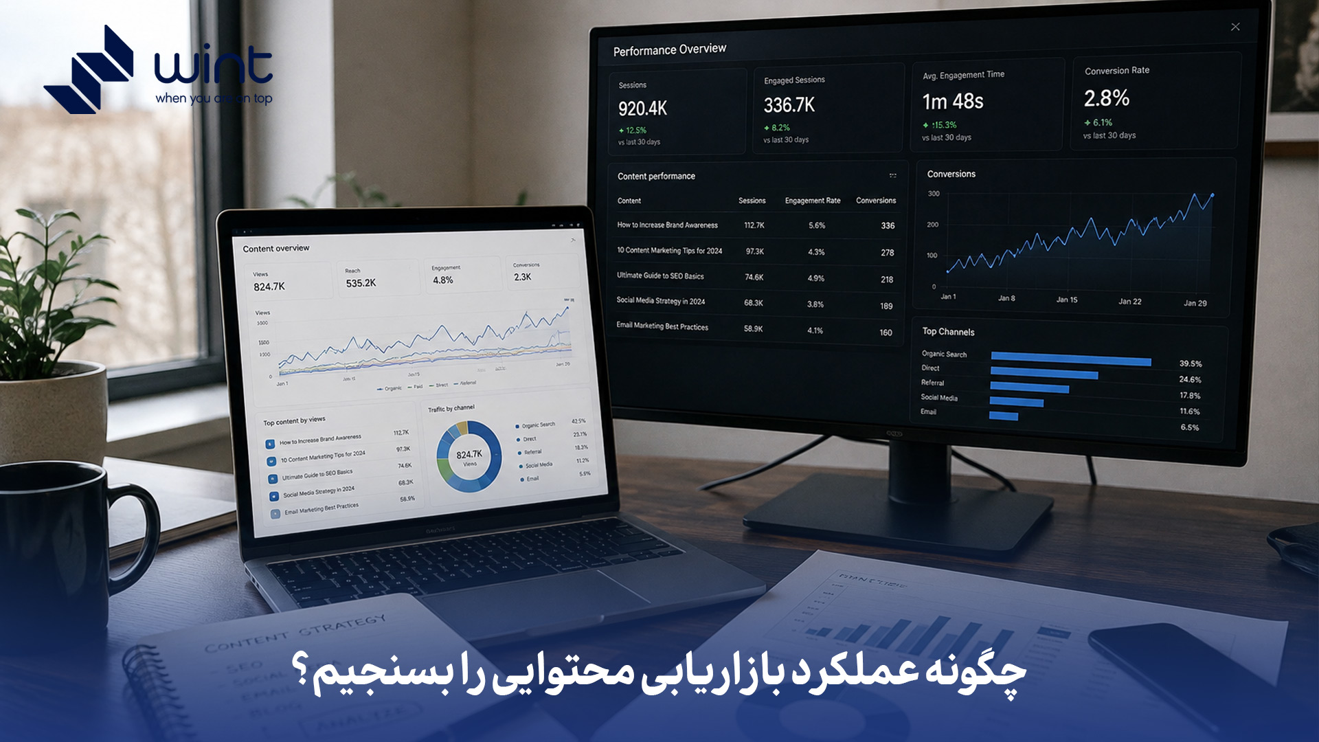 چه شاخص‌ های کلیدی عملکردی (KPIs) در بازاریابی محتوایی نشان‌ دهنده رشد واقعی و اثربخشی تجاری هستند؟